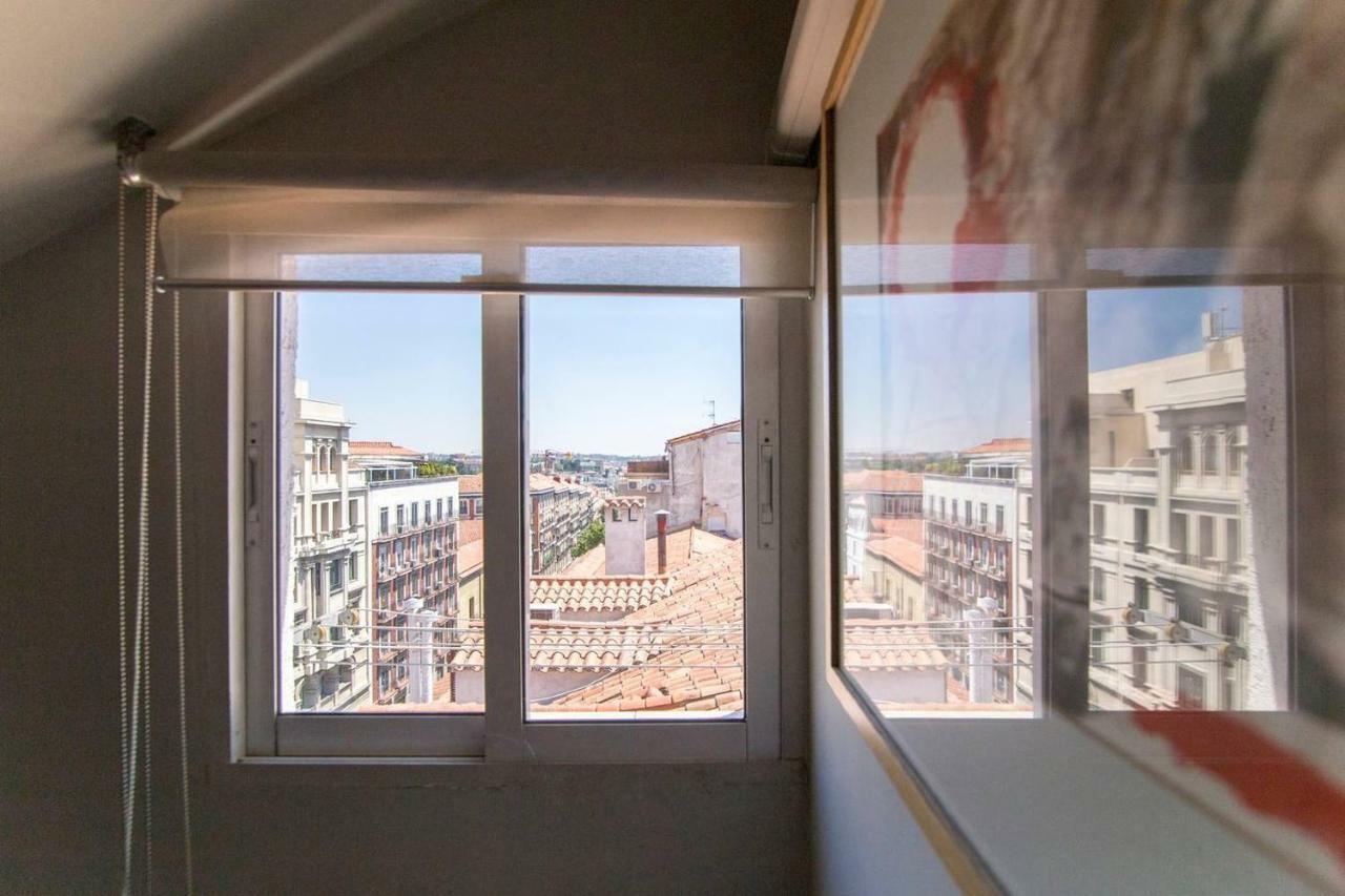 Ferienwohnung Atocha Sky Penthouse Studio With Views Madrid Exterior foto